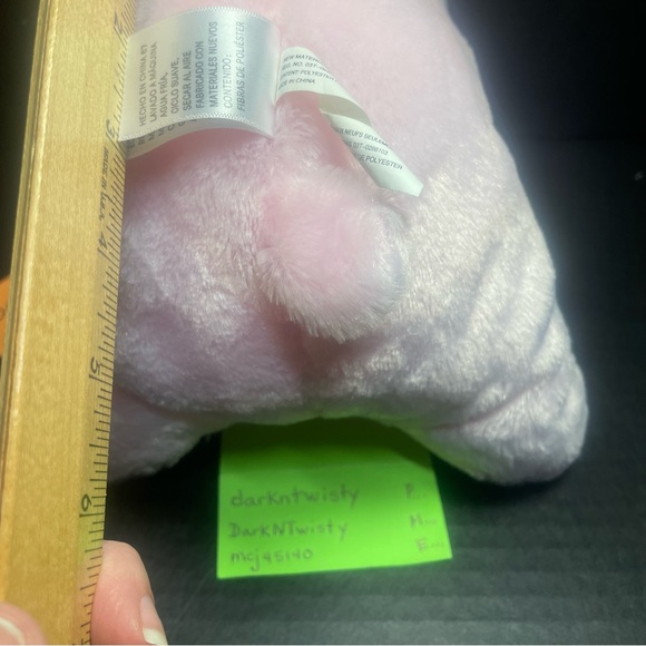 Gund Baby Pink Snuffles approx 10” PRICE FIRM NO DISCOUNTS THANK YOU - Picture 13 of 16